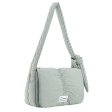 이미지를 갤러리 뷰어에 로드 , MYSHELL Witty Large Cross Bag Light Green
