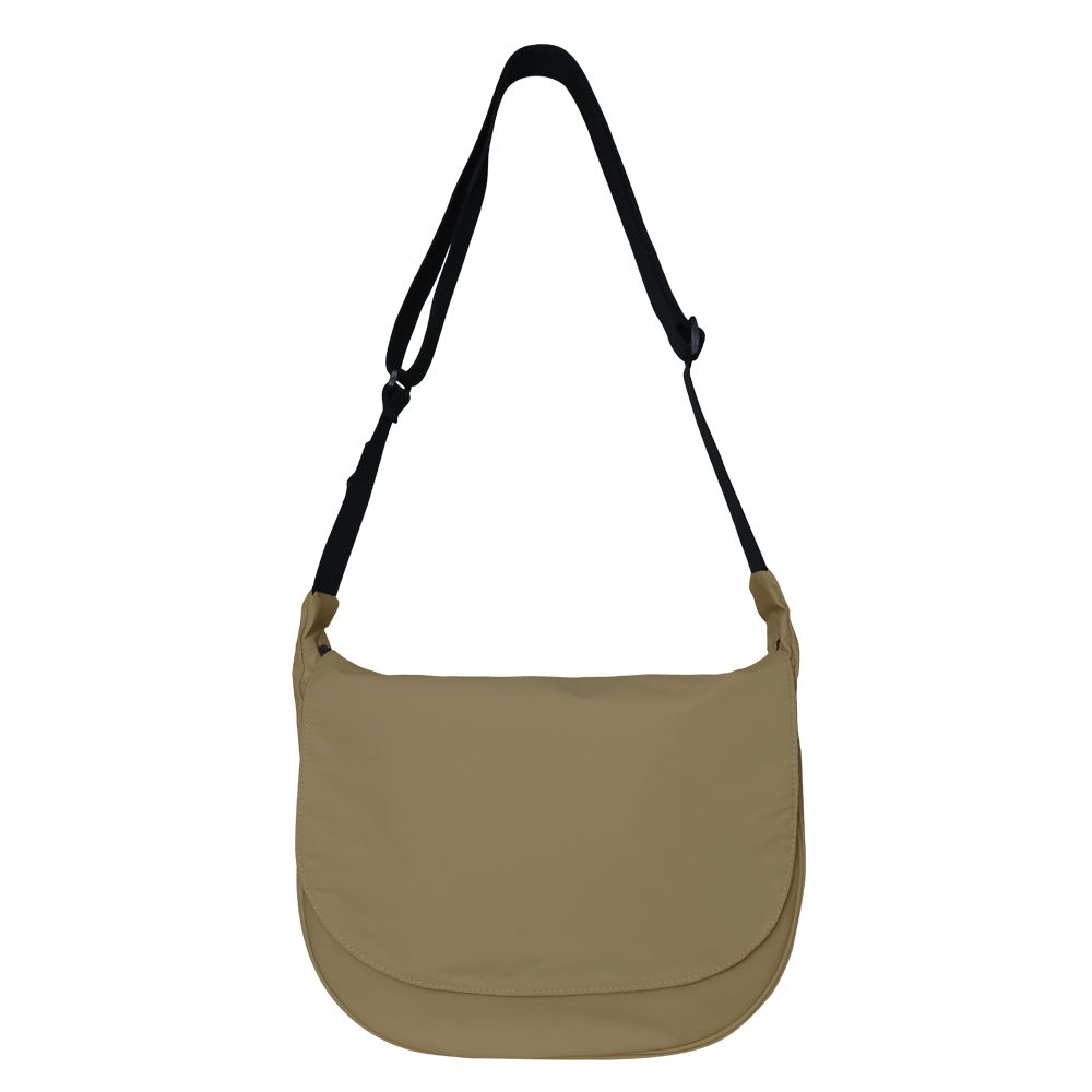 D.LAB Leo Daily Round Cross Bag Beige