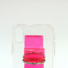 이미지를 갤러리 뷰어에 로드 , SECOND UNIQUE NAME Sun Case Pvc Clear Neon pink
