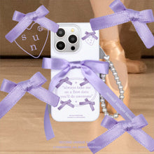 Load image into Gallery viewer, SECOND UNIQUE NAME Ballet Ribbon Case Purple
