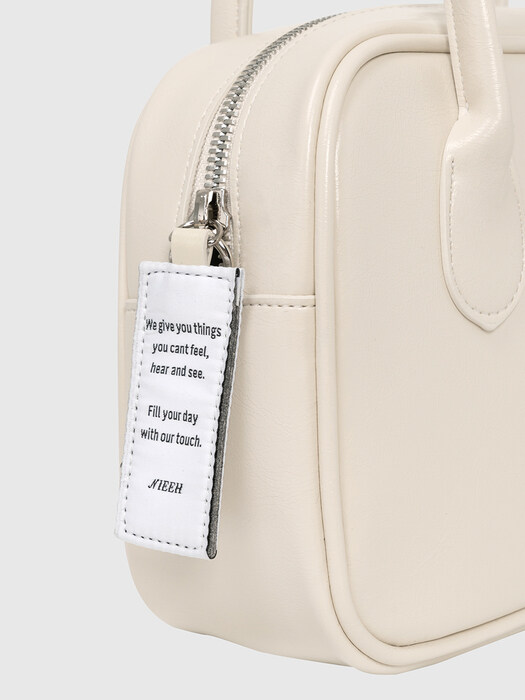 ◇NIEEH◇ SQUARE BAG CREAM NIEEH SQUARE BAG MINI - CREAM / NIEEH MINI BAG | eBay
