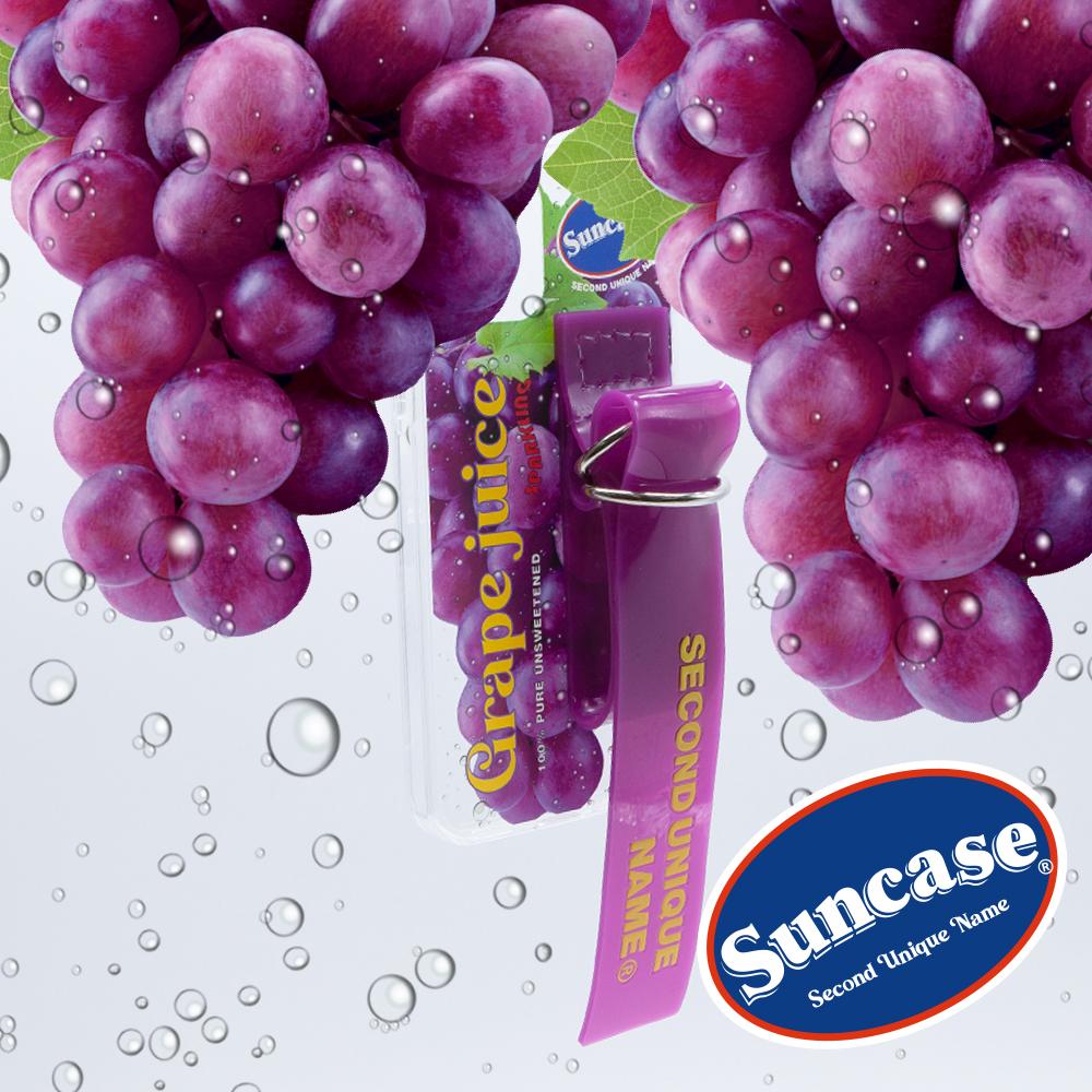 SECOND UNIQUE NAME Sun Case Juice PVC Grape