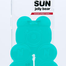 Load image into Gallery viewer, SECOND UNIQUE NAME SUN CASE CLEAR JELLY BEAR GREEN

