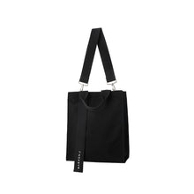 Load image into Gallery viewer, MARHEN.J Ricky Canvas Tote Bag All Black
