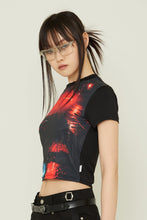 Load image into Gallery viewer, TARGETTO City Light Tee Shirt Black (tripleS Yubin&#39;s pick)
