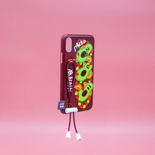 Load image into Gallery viewer, SECOND UNIQUE NAME Sun Case String Burgundy Avocado
