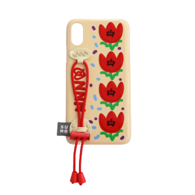 SECOND UNIQUE NAME Sun Case String Glossy Deep Ivory Tulip