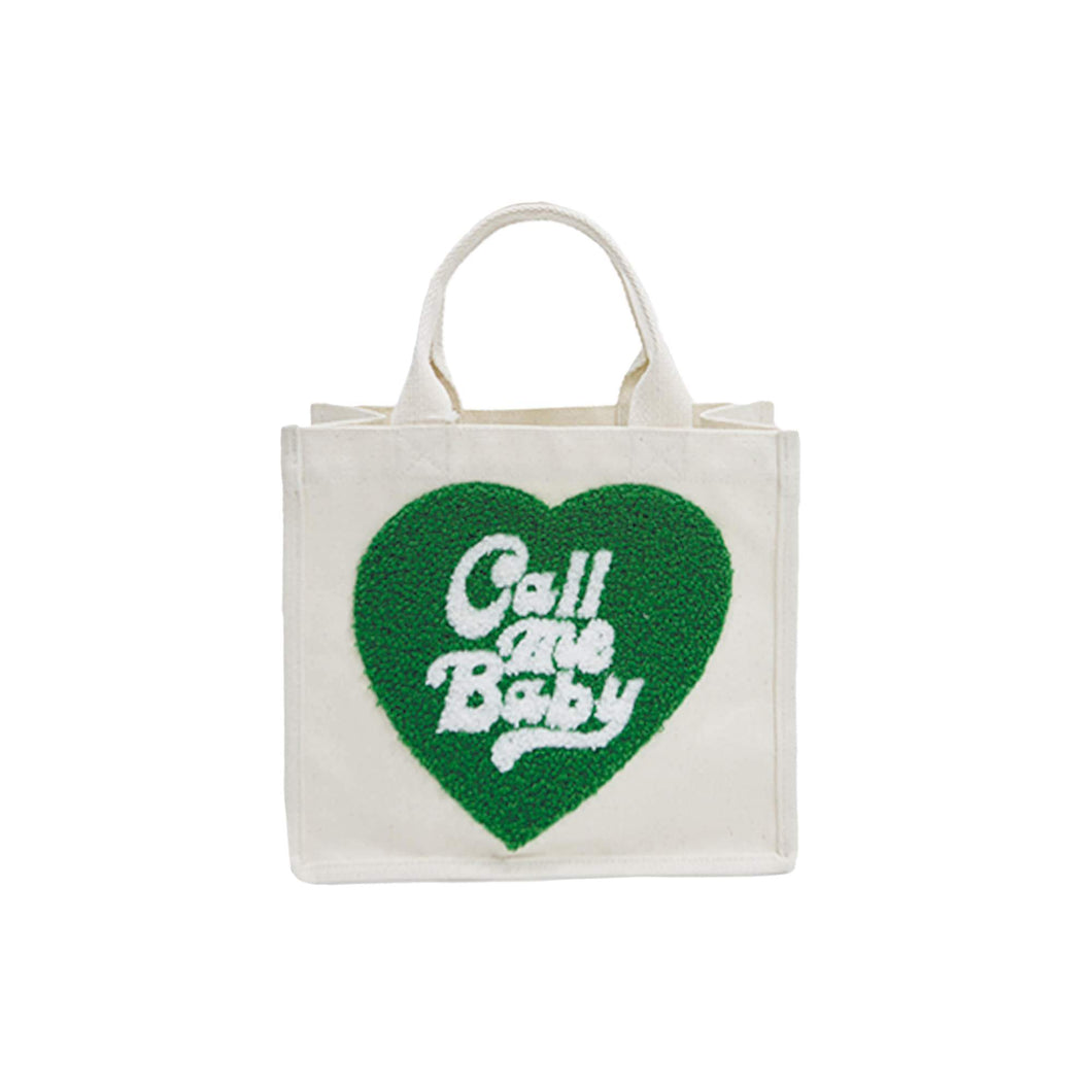 CALLMEBABY BABY MINI TOTE GREEN