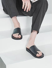 Load image into Gallery viewer, BSQT MF S2012 EGER MINIMAL LEATHER SLIPPERS
