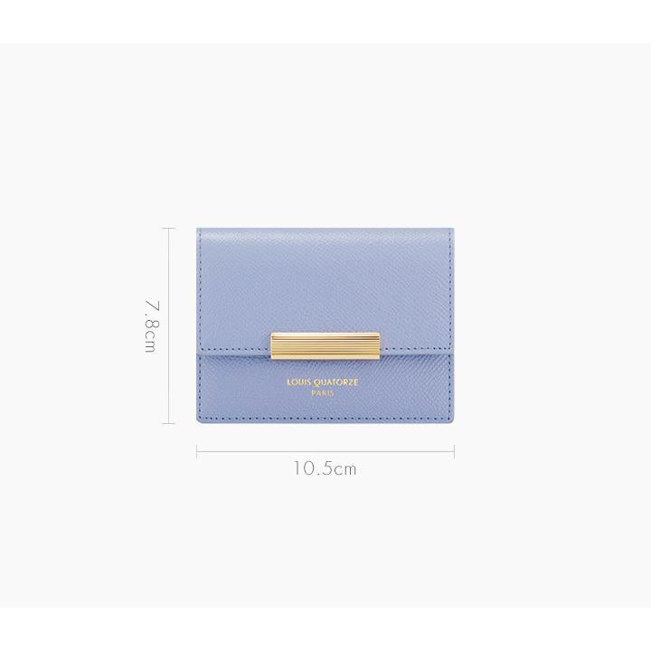 LOUIS QUATORZE Cheese 3-Gusset Card Wallet Pastel Blue – NOTAG GLOBAL