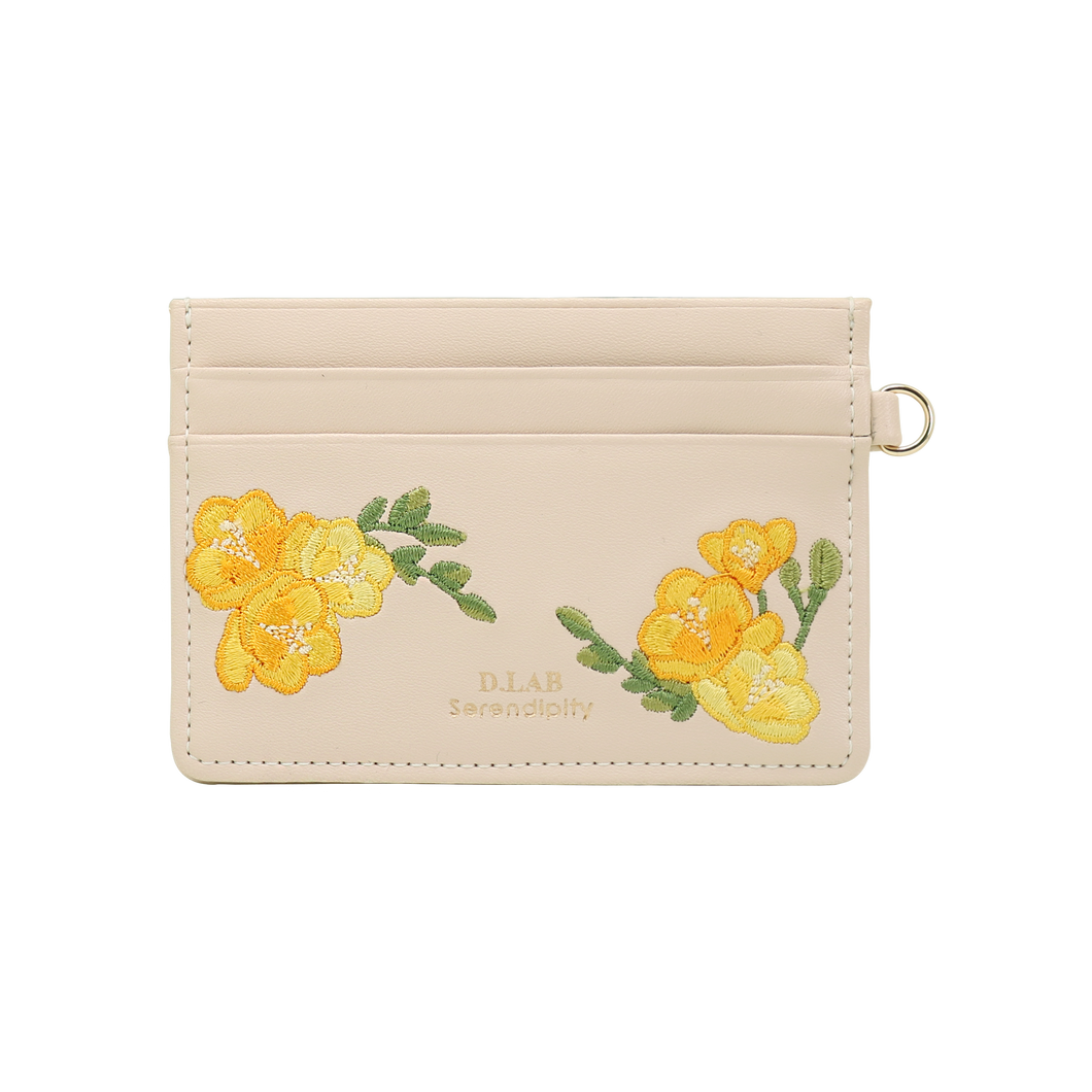 D.LAB Birth Flower Card Wallet August