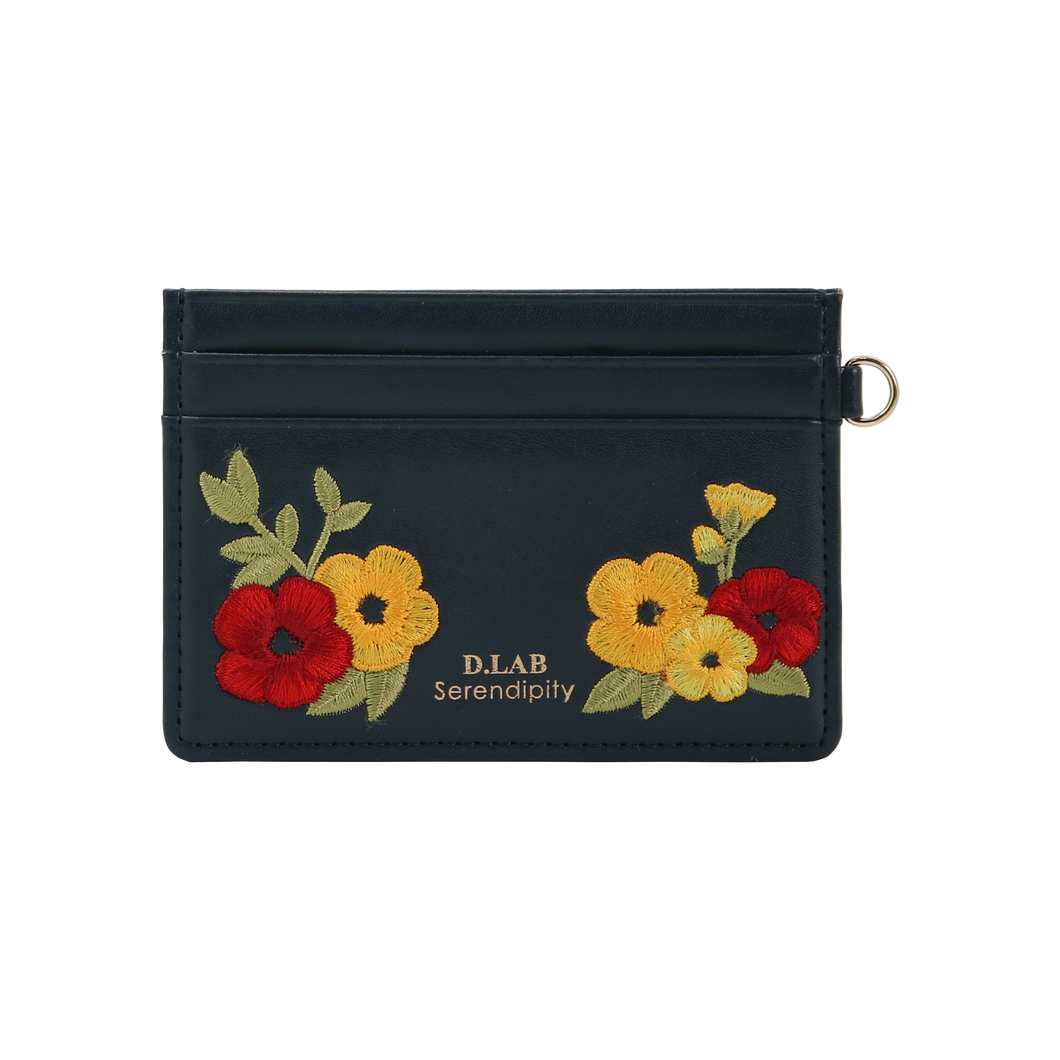 D.LAB Birth Flower Card Wallet September