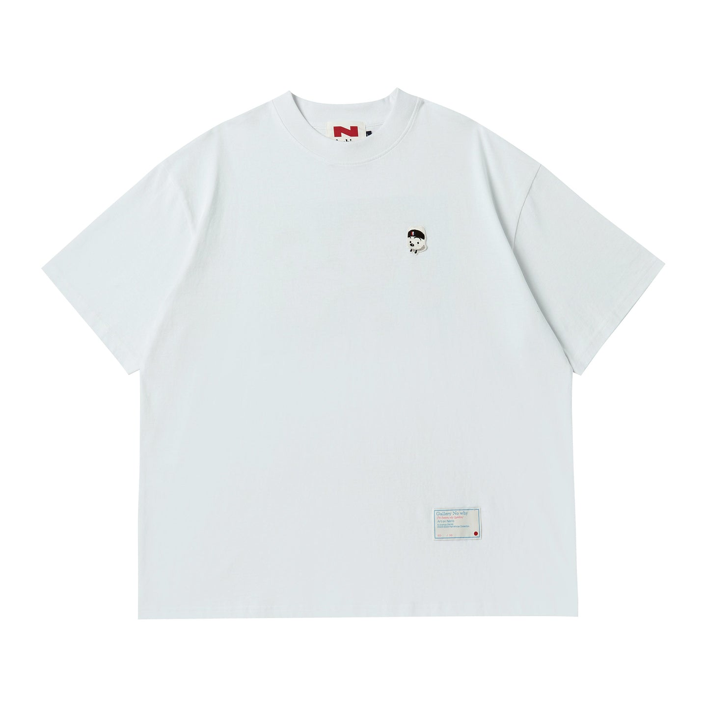 BEYOND CLOSET Gallery Nowhy Co Work T-Shirt White
