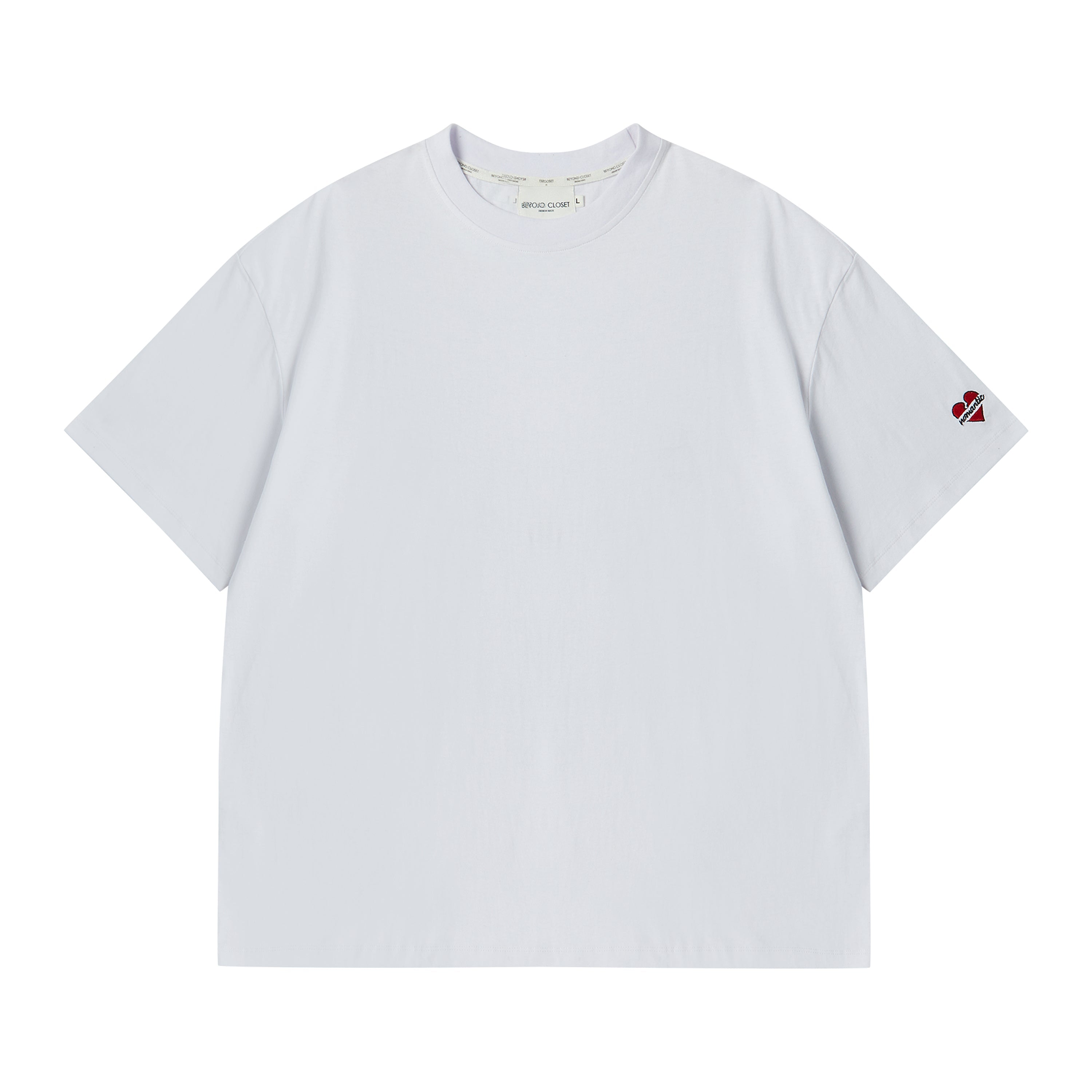 BEYOND CLOSET Nomantic S-Logo T-Shirt White – NOTAG GLOBAL