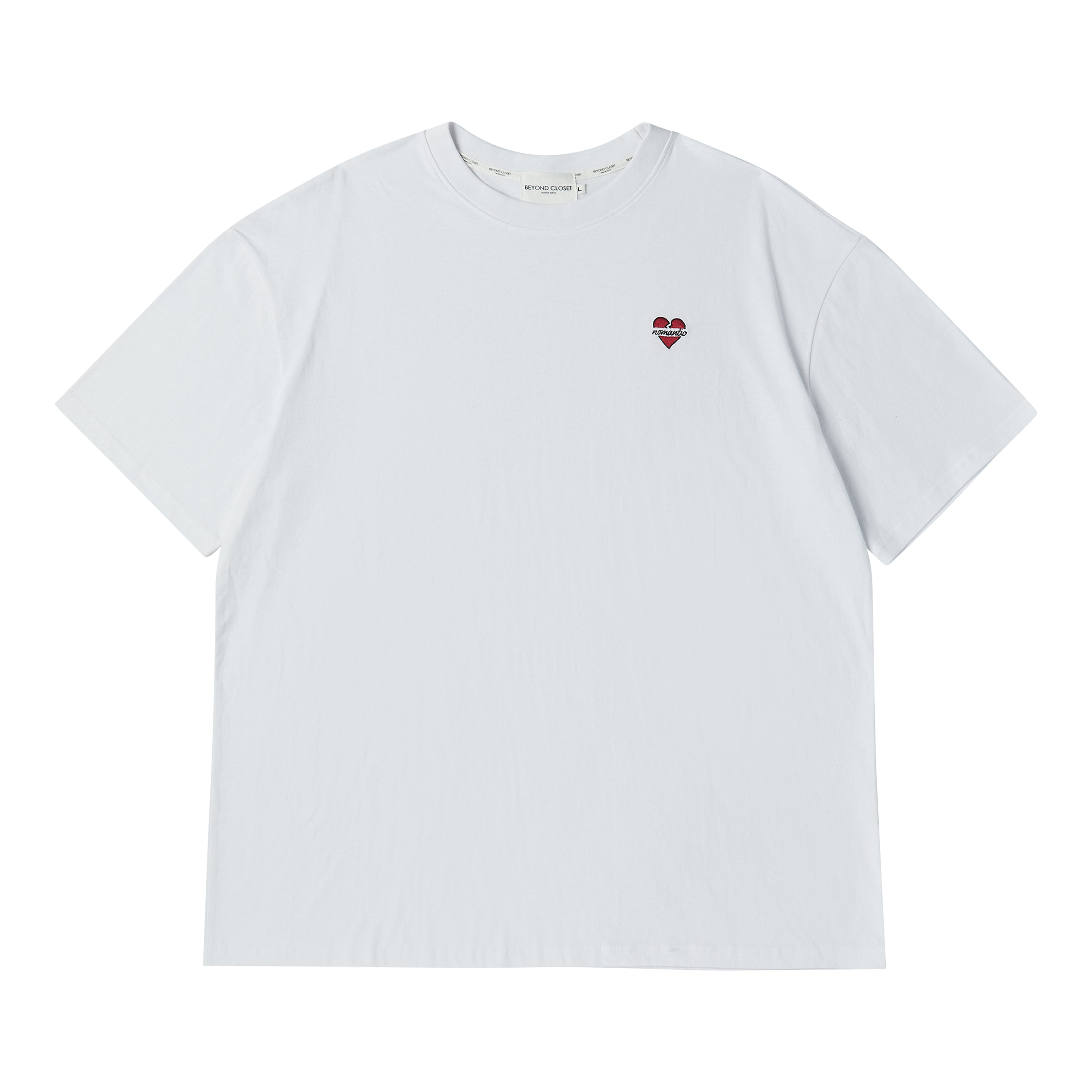 beyondclosetのNormantic University Logo Short Sleeve T-Shirt MUSINSA | BEYOND CLOSET Normantic University Logo Short
