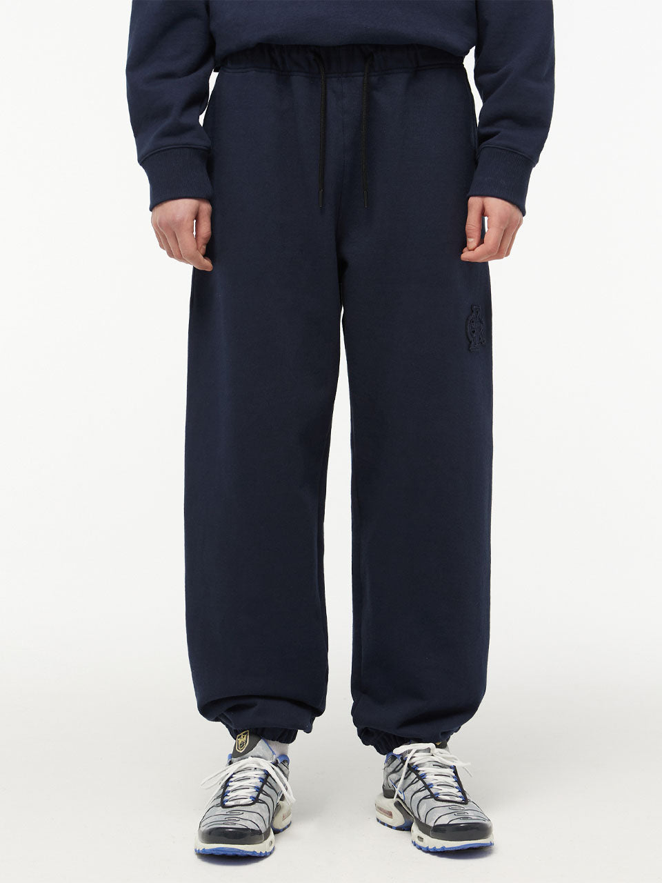 CITYBREEZE Applique Sweatpants Navy