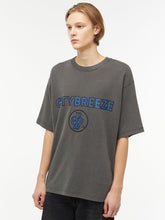 이미지를 갤러리 뷰어에 로드 , CITYBREEZE Logo Pigment Printed T-shirt Grey
