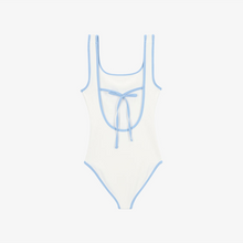 Load image into Gallery viewer, CITYBREEZE Symbol Logo String Swimsuit Ivory
