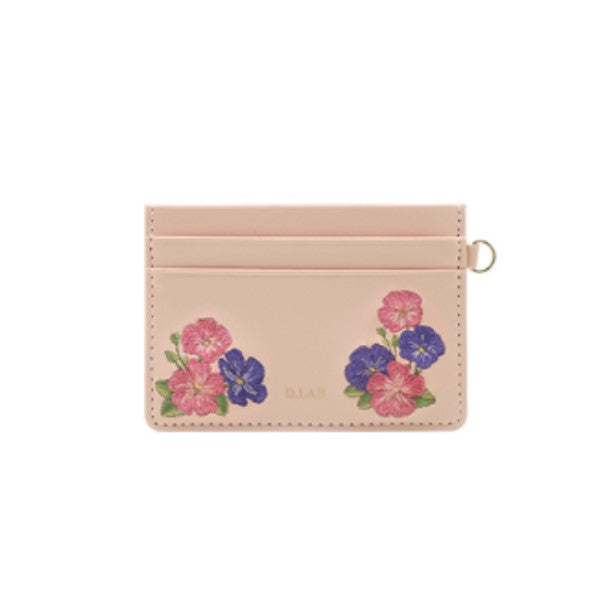 D.LAB Birth Flower Card Wallet April