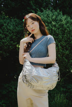 Load image into Gallery viewer, MYSHELL Kisses Hobo Bag Silver
