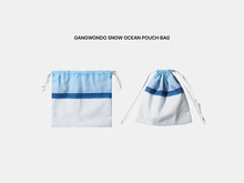 이미지를 갤러리 뷰어에 로드 , PHOTOZENIAGOODS Ganwondo Snow Ocean Pouch Bag
