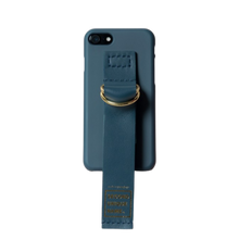 Load image into Gallery viewer, SECOND UNIQUE NAME Sun Leather Case Green Navy

