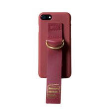 Load image into Gallery viewer, SECOND UNIQUE NAME Sun Leather Case Burgundy

