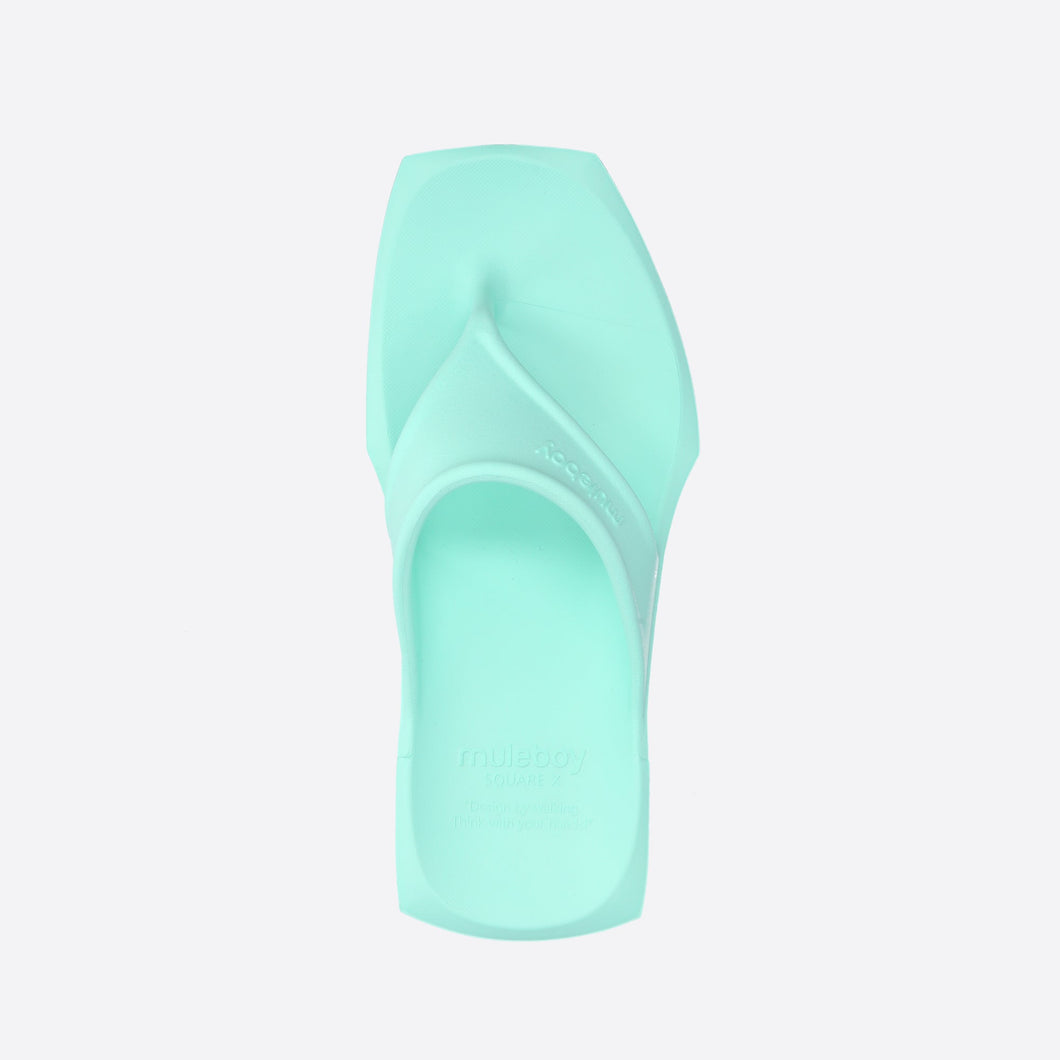 MULEBOY Square X Flip Flop Mint