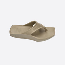 Load image into Gallery viewer, MULEBOY Square X Flip Flop Taupe
