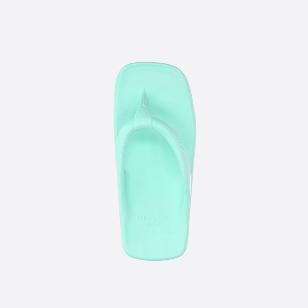 MULEBOY Square Z Flip Flop Mint