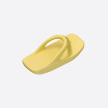 Load image into Gallery viewer, MULEBOY Square Z Flip Flop Yellow
