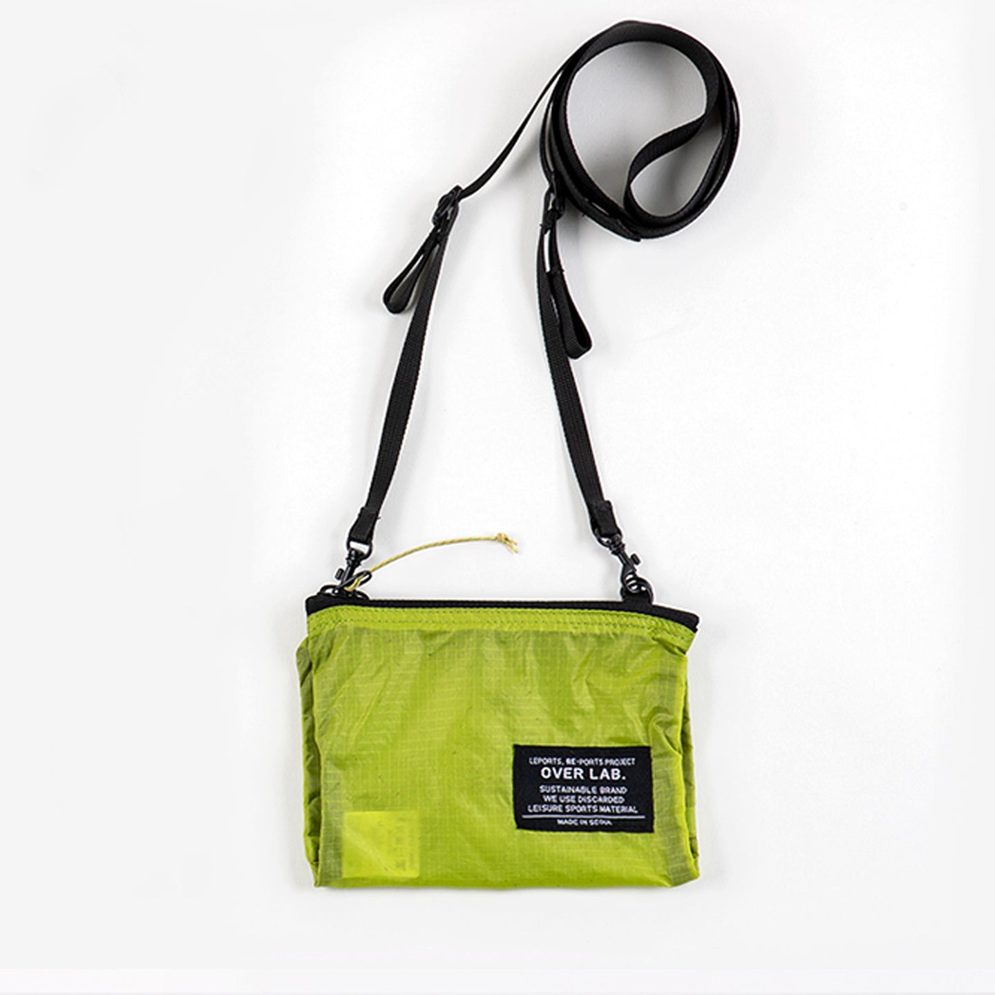 OVER LAB Another High folding Sacoche Bag NEON