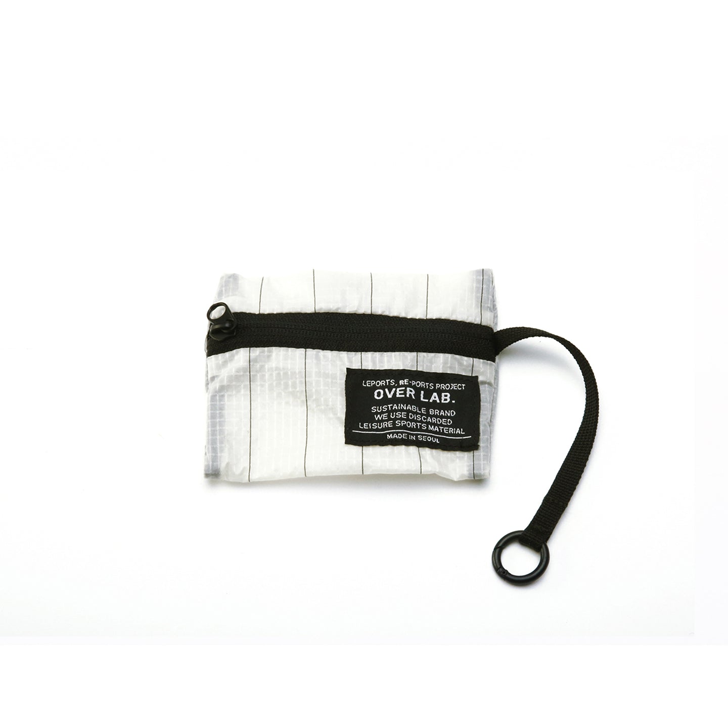 OVER LAB Another High Accessory Wallet WHITE STRIPE