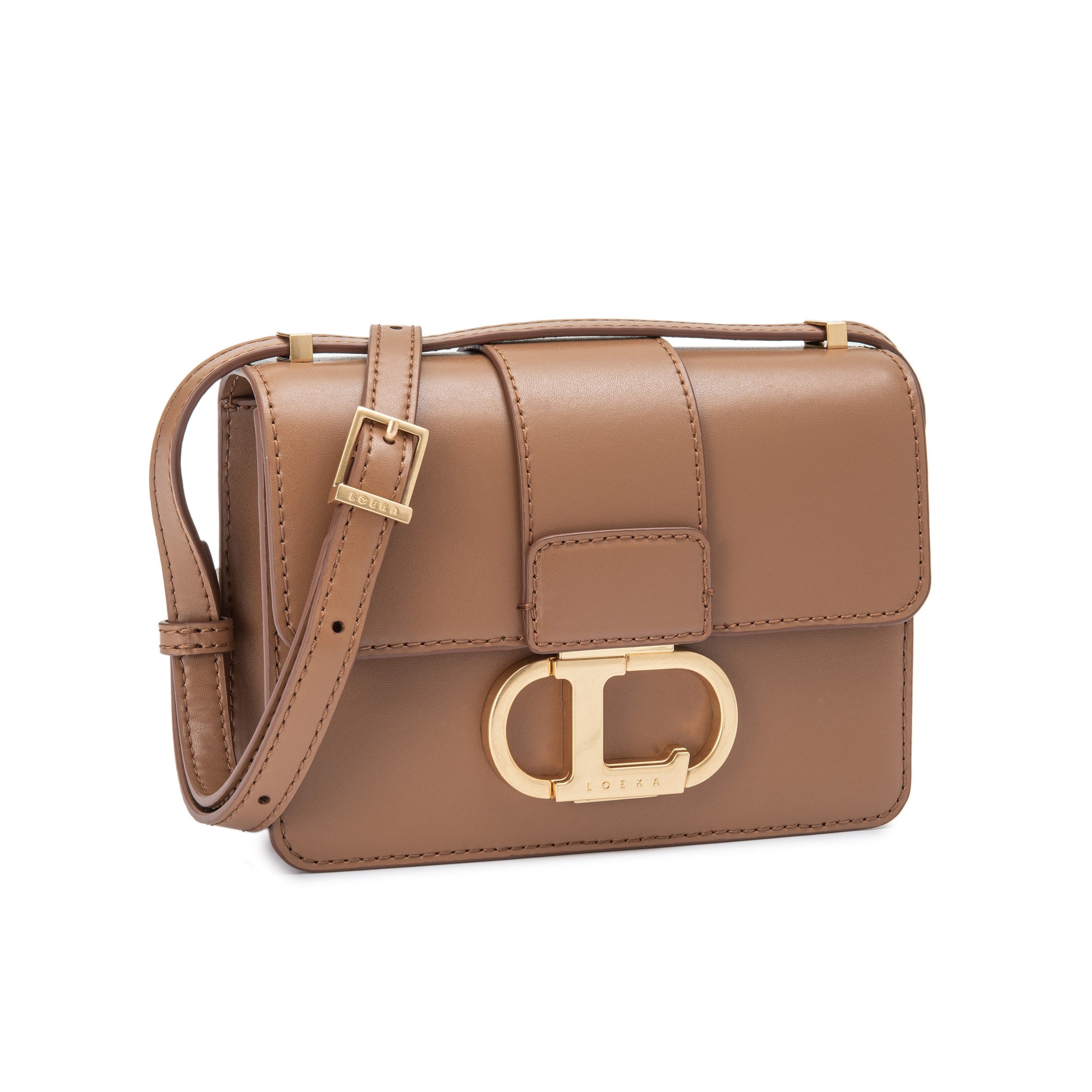 LOEKA Objet S Shoulder Bag Camel