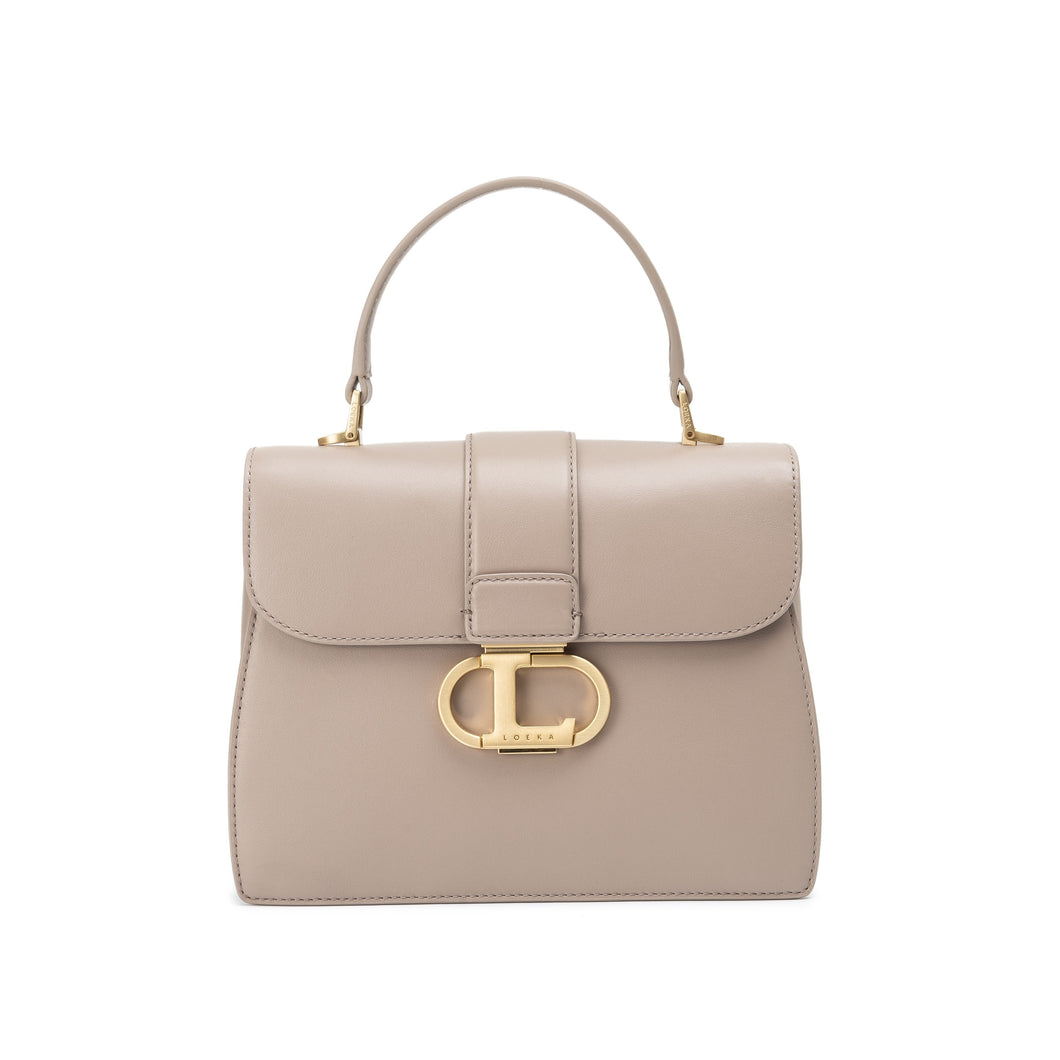 LOEKA Classic Satchel Bag Truffle