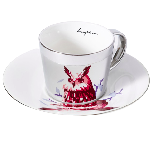 LUYCHO Eagle Owl Silver (Short Cup 240ml)