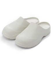 이미지를 갤러리 뷰어에 로드 , 23.65 Baguette Rubber Clogs Grey
