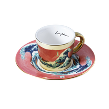 Load image into Gallery viewer, [2022 CAST] LUYCHO Hommage Series The Great Wave off Kanagawa (Espresso Cup 80ml)
