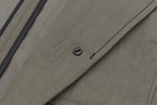 Load image into Gallery viewer, EMKM Unbalance Collar Stitch Jacket Charcoal
