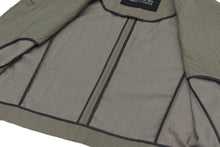 이미지를 갤러리 뷰어에 로드 , EMKM Unbalance Collar Stitch Jacket Charcoal
