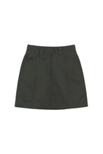 이미지를 갤러리 뷰어에 로드 , EMKM Stitch Point Mini Skirt Charcoal
