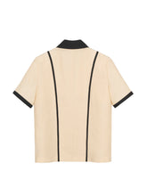 Load image into Gallery viewer, EMKM Line Point Linen Jacket Beige

