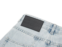 이미지를 갤러리 뷰어에 로드 , EMKM Signature Semi Wide Denim Pants Light Blue
