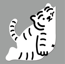 이미지를 갤러리 뷰어에 로드 , MUZIK TIGER It&#39;s OK White Tiger Big Removable Stickers
