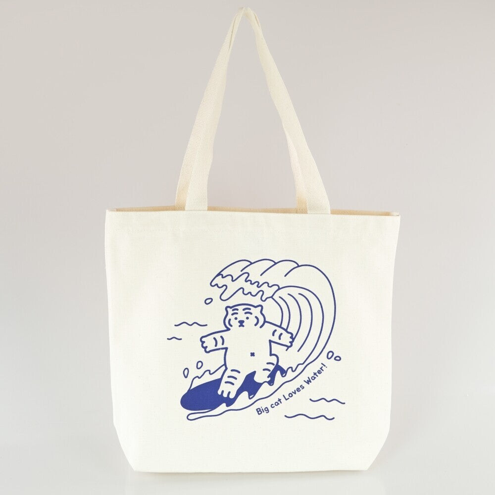 MUZIK TIGER Surfing Tiger Big Eco Bag