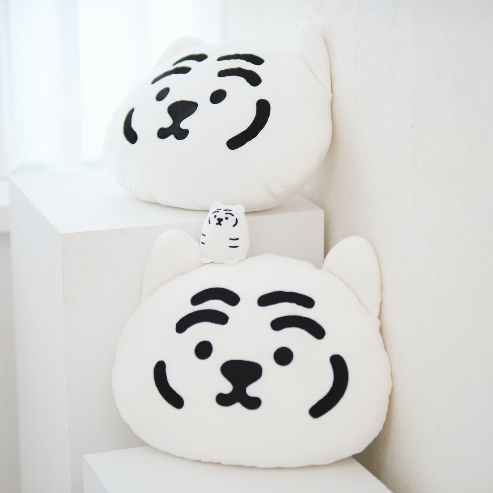 MUZIK TIGER Mochi Cushion White Tiger