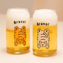 Load image into Gallery viewer, MUZIK TIGER Beer Can Glass (2 Color)
