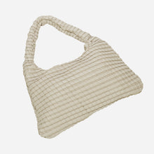 Load image into Gallery viewer, KWANI Textured Hobo Bag Vanlla
