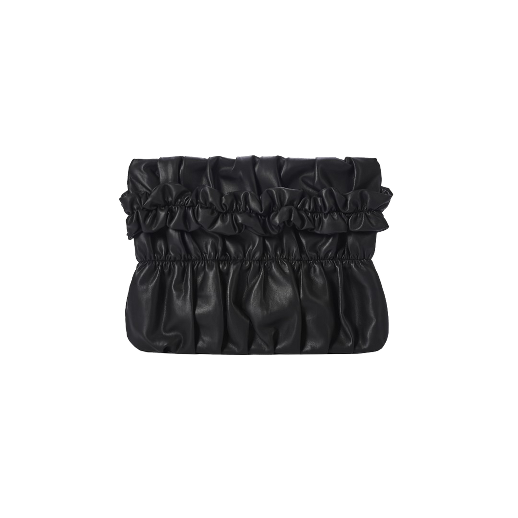 KWANI Tate Ruched Bag Small Black