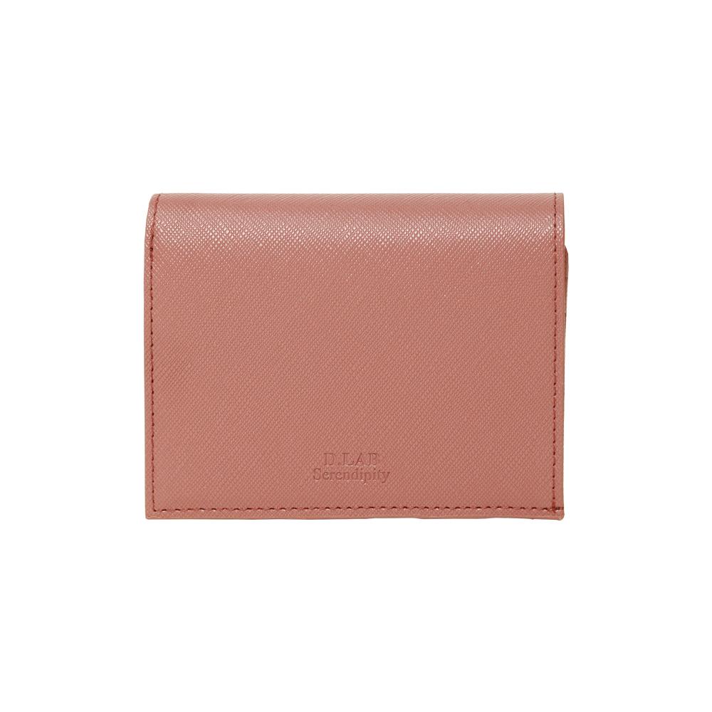 D.LAB Minette Half Wallet Pink